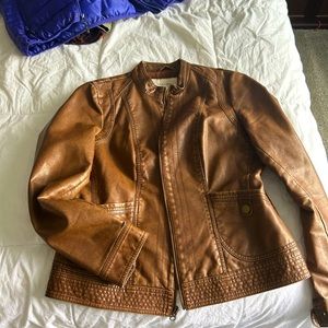 Leather jacket
